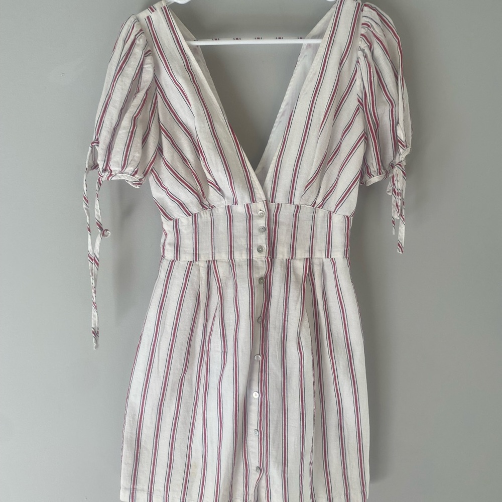 Striped dainty dress